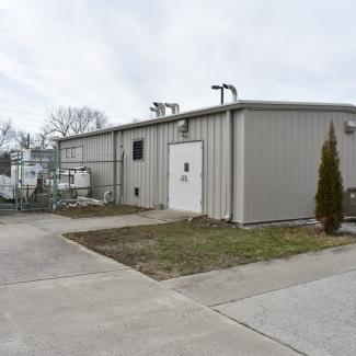 Photo of the CAER Pitch Lab Building